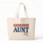 Genuine Aunt Jumbo Tote Bag