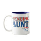 Genuine Aunt Two-Tone Mug