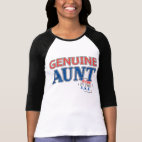 Genuine Aunt Ladies 3/4 Sleeve Fitted Raglan