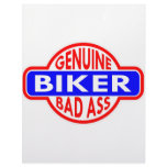 Genuine Badass Biker Letterhead Design