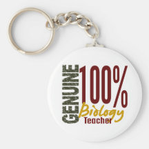 Genuine Biology Teacher Key Chain