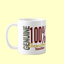 Genuine Chemistry Teacher mugs