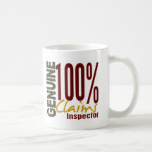 Genuine Claims Inspector Coffee Mugs