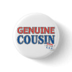 Genuine Cousin Round Button