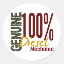 Genuine Diesel Mechanic Stickers