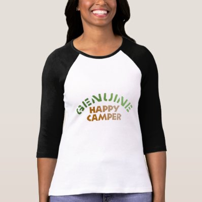 Genuine Happy Camper T-shirts