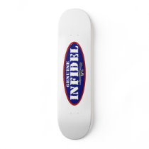 Genuine Infidel Skateboard by heavyequipment Genuine Infidel Skateboard