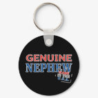 Genuine Nephew Round Keychain