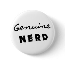 Genuine Nerd Button