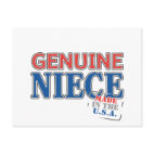 Genuine Niece Postcard