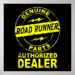Genuine Parts Road Runner Poster