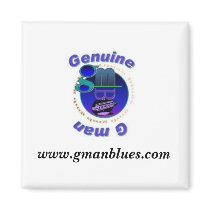 genuineGman Souvenir Refrigerator Magnets by gmanblues genuineGman Souvenir Refrigerator Magnets