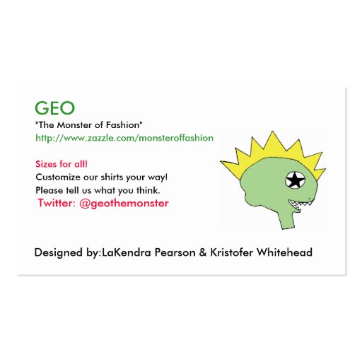 GEO cards Business Card Template