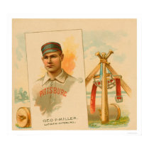 Geo Miller Rare Baseball 1888 posters