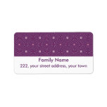 Geo Phlox Address Label