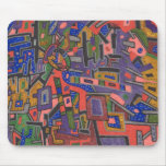 "Geo Tech" Abstract Mousepad