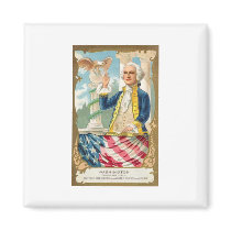 Geo Washington USA Vintage Americana Magnets