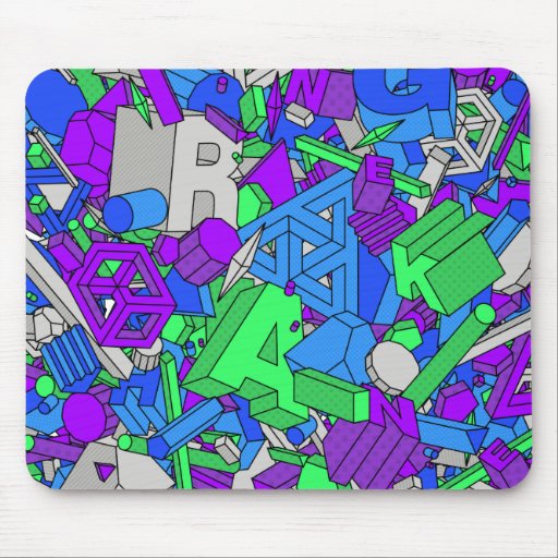 Geo Whiz - Mouse Pads