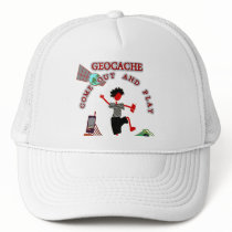 Geocache Come Out And Play Mesh Hats