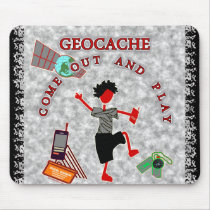 Geocache Come Out And Play Mouse Pad