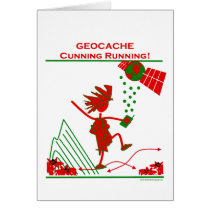 Geocache - Cunning Running Card