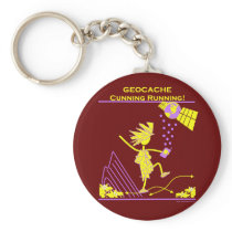 Geocache - Cunning Running Key Chain
