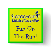 Geocache - Make It a Family Affair Pinback Button