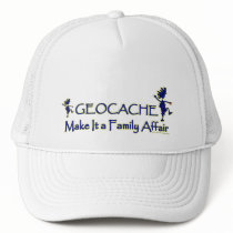 Geocache - Make It a Family Affair Trucker Hat