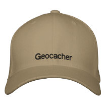 Geocacher hat embroidered baseball cap