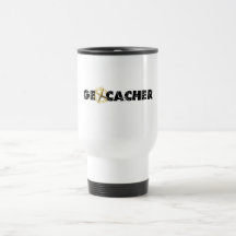 Geocacher with Compass Coffee Mug