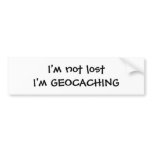 Geocaching Bumper Sticker bumper stickers