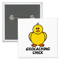 Geocaching Chick Buttons