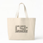 Geocaching CSI graphic design Beach Swag Bag!