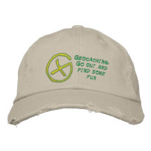Geocaching: Go out and find... Embroidered Hats