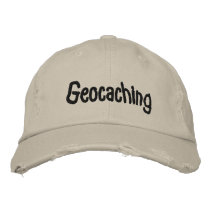 Geocaching Hat Embroidered Baseball Caps