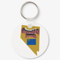 Geocaching Nevada Key Chain keychains by teamw2b Geocaching Nevada Key Chain keychains