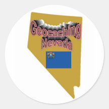 Geocaching Nevada Sticker