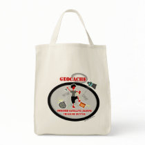 Geocaching  Obsessed Satellite Tote Bag