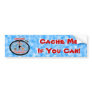 Geocaching  Obsessed Satellite Bumper Sticker