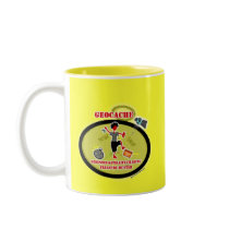 Geocaching  Obsessed Satellite Mugs
