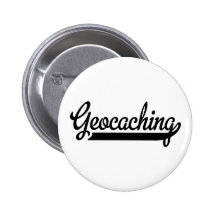 geocaching pinback button