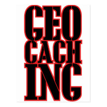 geocaching postcard