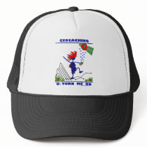 Geocaching U Turn Me On Mesh Hats