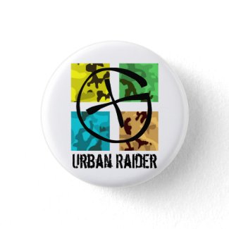 Geocaching Urban Raider pin