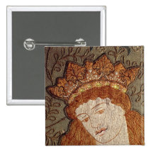 Geoffrey Chaucer's 'Legend of Good Women' Pinback Buttons