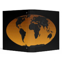 Geographic World Avery Binder by Paper_Products Geographic World Avery Binder