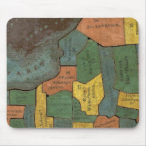 Geographical Analysis of the State of New York Mouse Pads
