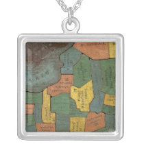 Geographical Analysis of the State of New York Necklace