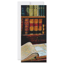 Geography Book Rack Card Design