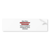 Geography Teacher...Mother Warned You About bumper stickers